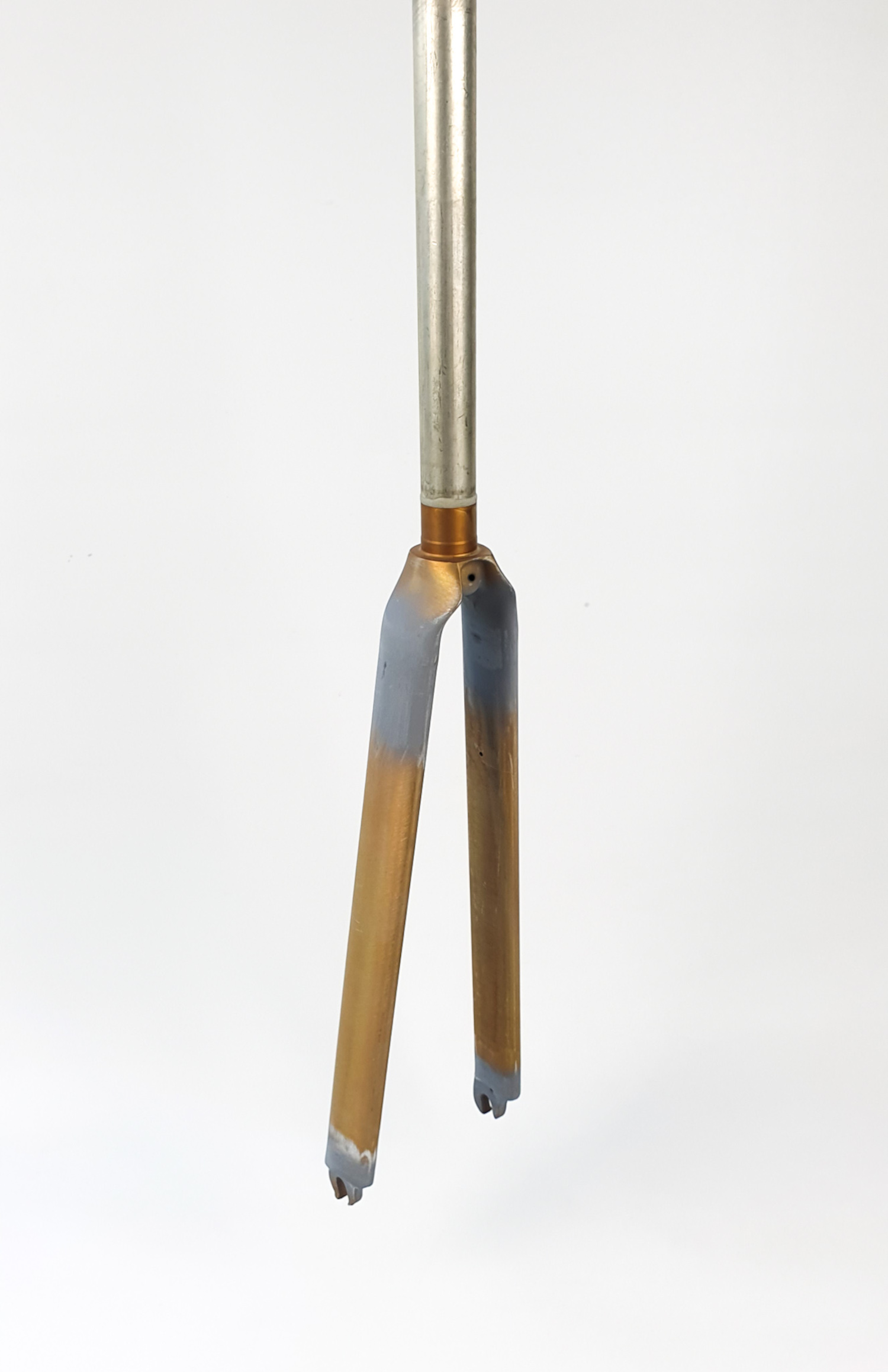 4ZA Track Aluminium Gabel 1" A-Head roh